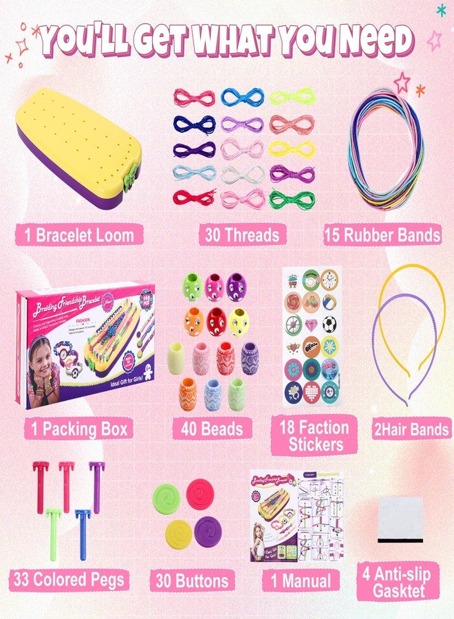 VIDIBESTY Bracelet Making Kit for Girls 6-12, Friendship Bracelet Beads Elastic String DIY Arts & Crafts Bulk Toy Set, Jewelry Maker Tool, Popular Christmas Birthday Gifts for Kids Ages 7 8 9 10 11 (169PCS) - Image 2